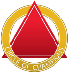 Logo circle of champions