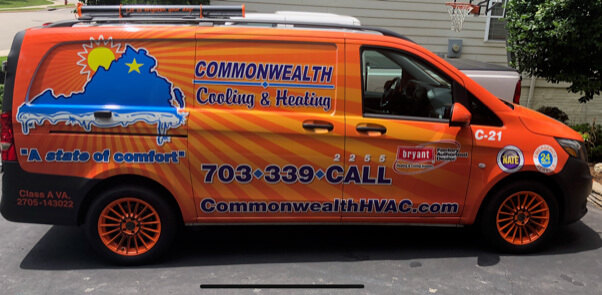 Commonwealth Hvac Van
